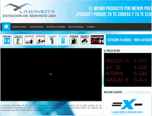 Tablet Screenshot of gasolineraslagaviota.com